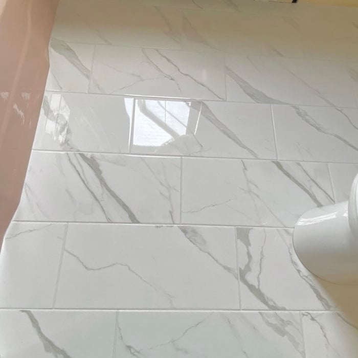 Modernizing a unique bathroom