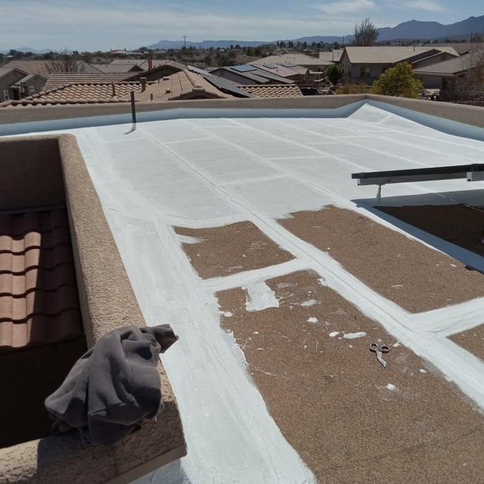 Roofing job