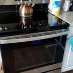 Deep clean stove -after