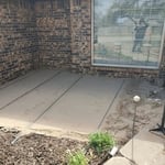 Custom outdoor patio- Sidewalk restoration