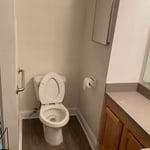 Part of bathroom (after)