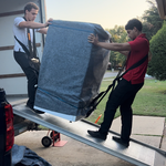 Moving washer