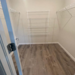Master closet after