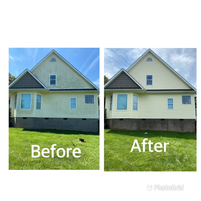 Pressure Washing Project