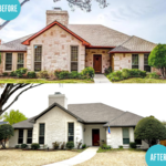 Masonry Flat before and after transformation