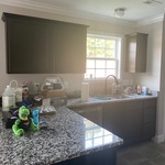 Kitchen before it was cleaned.