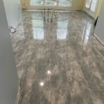 Tile floor