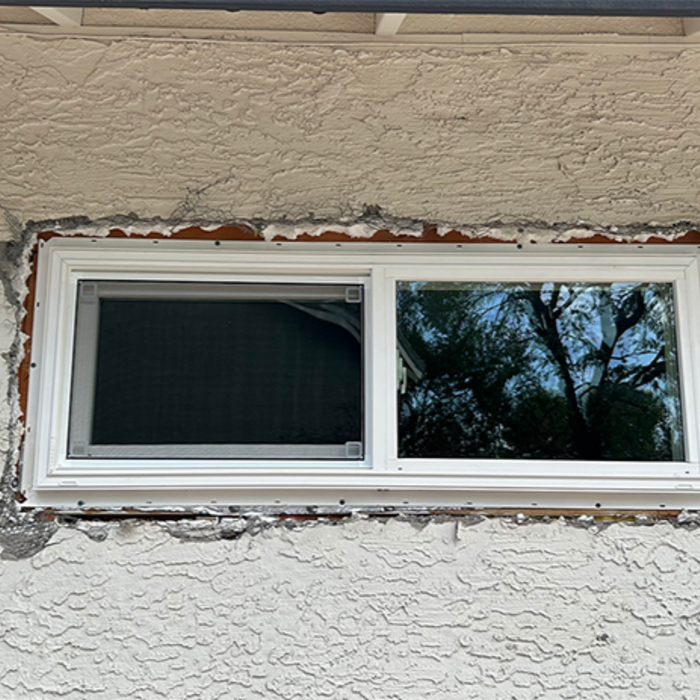 Installed Bathroom Window