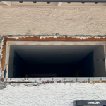 Bathroom Window Removed