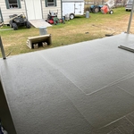 25x60 Concrete slab poured