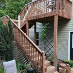 Deck replacement restoration weather proofing