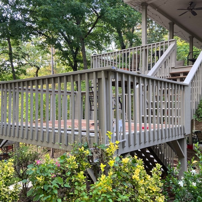 Deck replacement restoration weather proofing