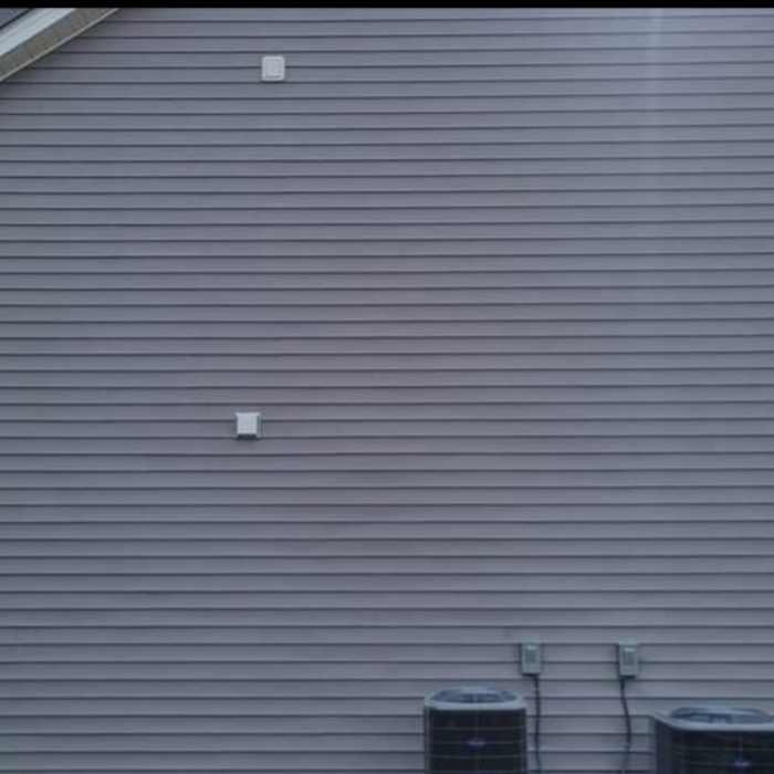 House siding and front porch