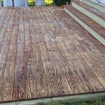 Deck refinishing