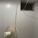 Walls painted after