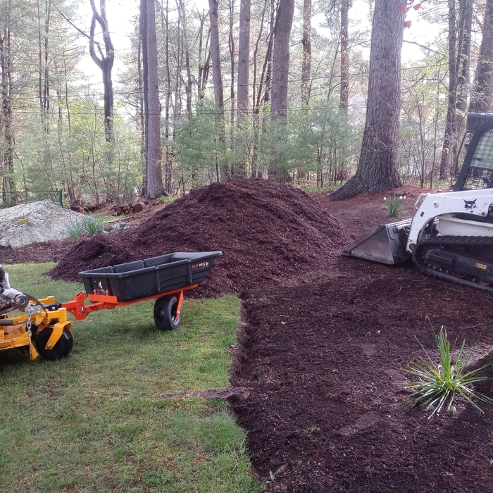 Mulch installation