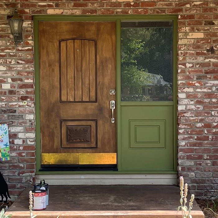 Refurbish Door, Paint & stain