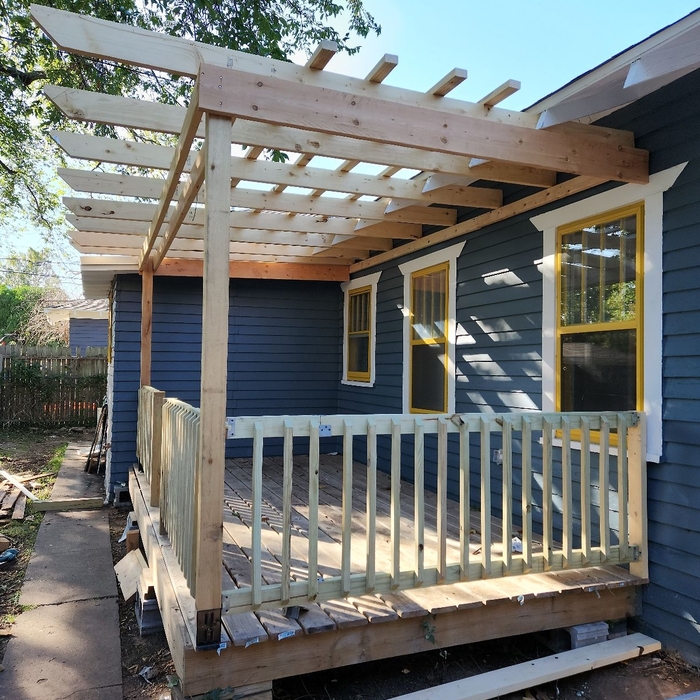 Electrical Project and pergola