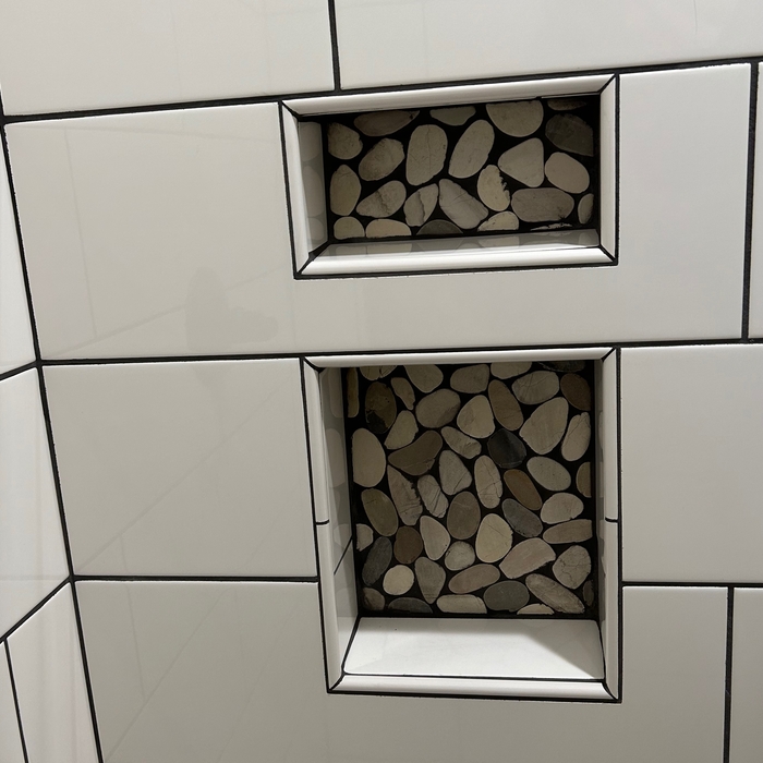Custom tile shower