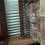 Image 2 shows bricks being properly stored.