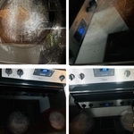 Stove top cleaning