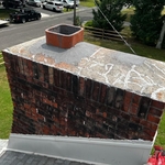 Full Chimney Restore including new cap and flashing