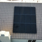 System mounted on West facing roof plane for best performance