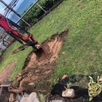 Beginning the process of a septic system installation