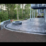 Stamp patio