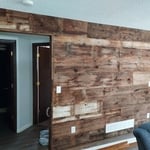 Finished wall.