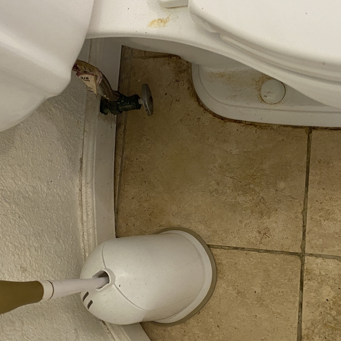 1/2 Bath Initial Cleaning