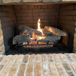 Refurbishment of an old Gas log set