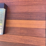 Sealing teakwood siding