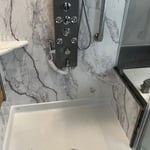New spa shower
