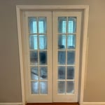 After - French Door Installation