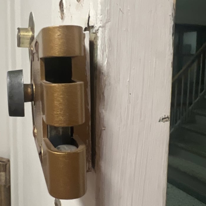 Locks replaced after break in
