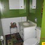 1/2 bath to 3/4 conversion