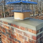 Bricks re-build and re-grouted and water sealed