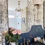 Parisian style bathroom