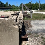 Wall to be demolished