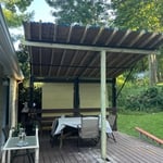 New back deck pergola