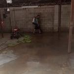 P.D.A Hauling and Landscaping at it again to services our customers cleaning their garage