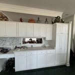 Cabinet Refacing and Refinishing Project