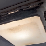 Mold on vents
