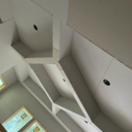 This was a Sheetrock project for a new and finished house of the same