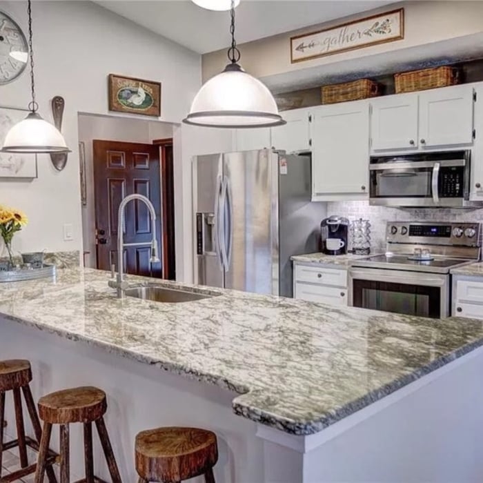 Finished kitchen