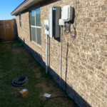 Portable generator installation
