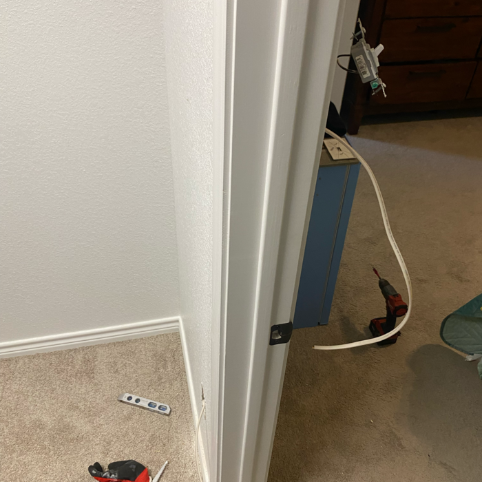 Portable generator installation