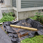 Outdoor Cedar Shower Assembly / Installation