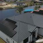 Beautiful, discreet design favoring the Southern facing roof for optimal exposure.